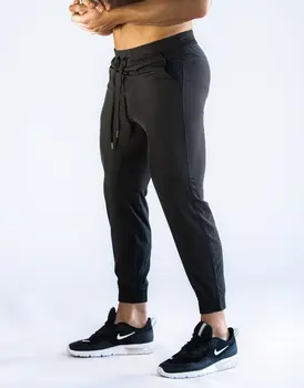 

jogging pants men Sport Pencil Pants Men Cotton Soft Bodybuilding Joggers Gym Trousers Running Pants Men running shorts men