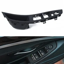 Автомобильная Передняя ручка левой двери переключатель окна Крышка для BMW 5 серии F10 F11 528I 550I 2010- крышка окна переключатель 51417225865