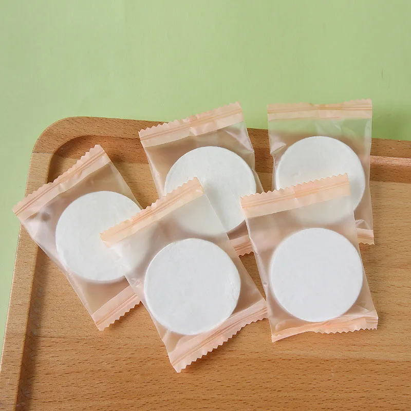 Disposable 10 Pack / Bag Compressed Facial Towel Thickened Portable Travel Candy Towel Non Woven Face Cleaning Beauty Tool