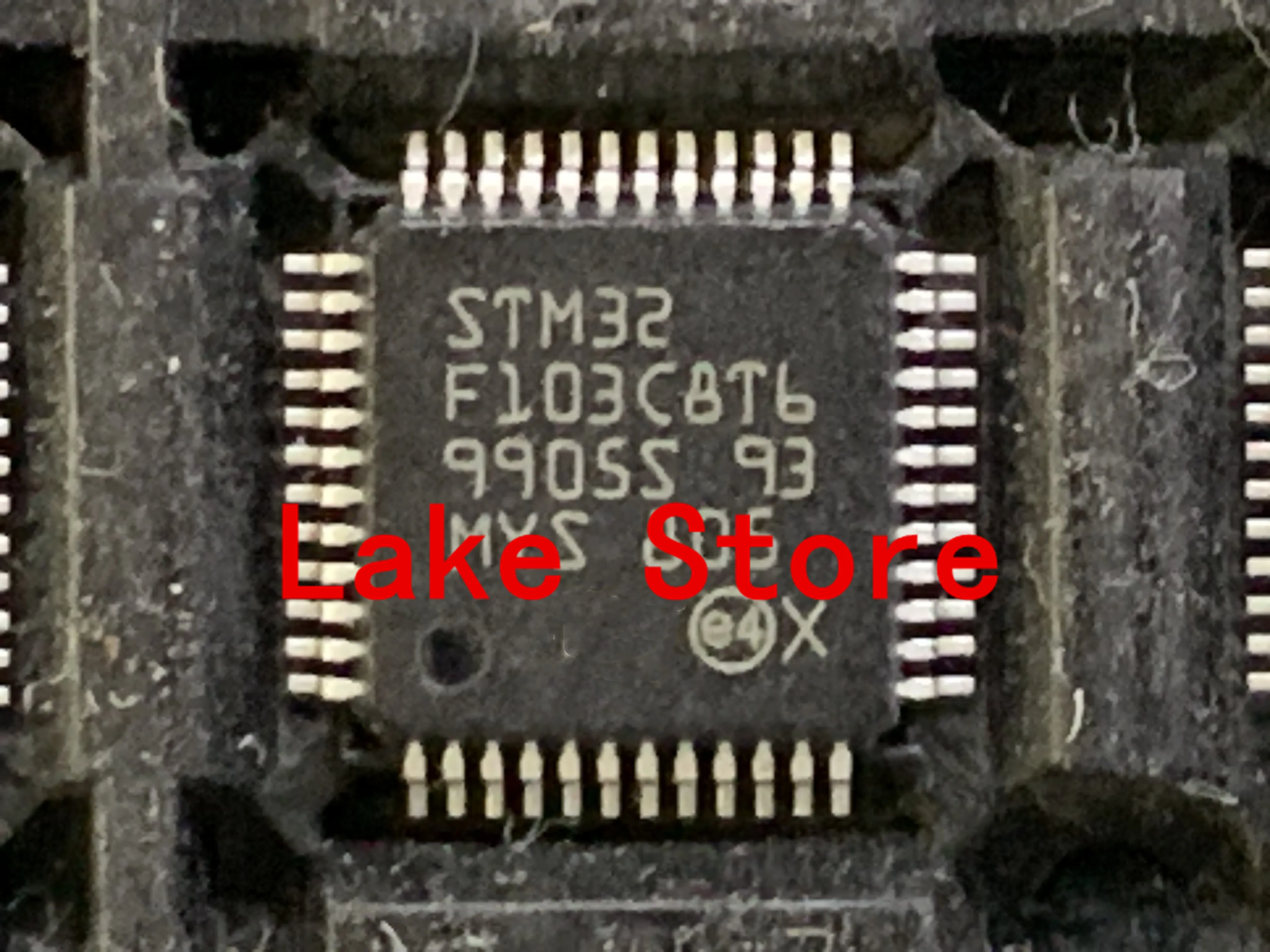 50 unids lote STM32F103C8T6 LQFP48 32F103C8T6 QFP48 STM32F103C8 en stock