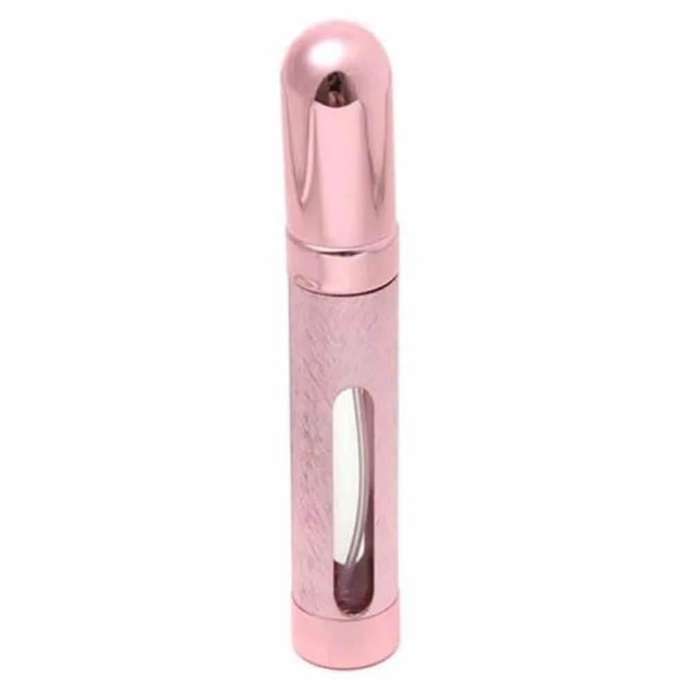 Pink 12 мл портативный дорожный многоразовый распылитель для духов, бутылка с распылителем, пустые алюминиевые бутылки, аксессуары для путешествий, 1 шт - Цвет: Pink