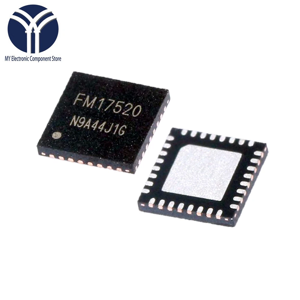 10-20PCS/LOT FM17520 QFN-32 13.56Mhz FM 17520 100% Original RFID RF card chip | Электронные компоненты и