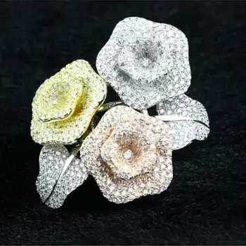 

xa372 Luxury Designer Fashion 925 Sterling Silver Jewelry zirconia shinning for lady women,cute&sweet ad