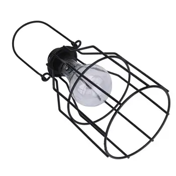 

1pc Solar Power Iron Art Portable Lantern Light Lamp Hollow Out Bulb