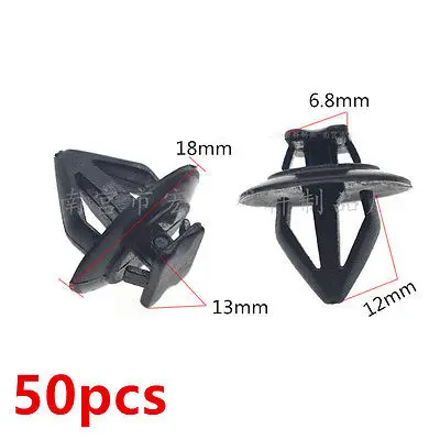 

50x for Fait Ducato UNO Interior Door Card Panel Trim Clips