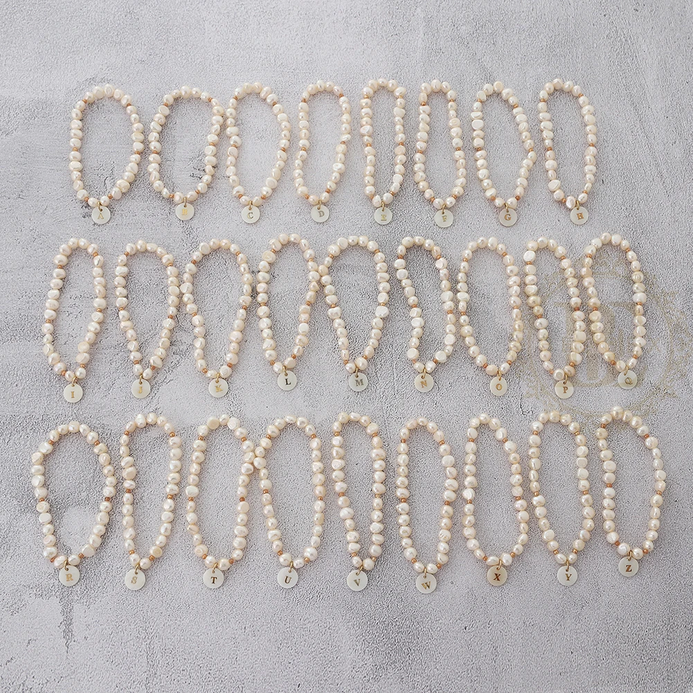 Nbeads - Lot De 40 Breloques Perles D'eau Douce En Forme De Larme Avec Anneau Métal 3mm