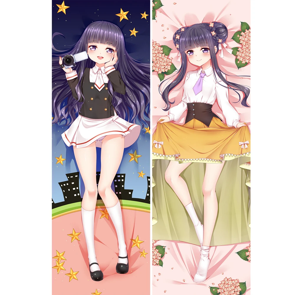 Чехол для подушки с принтом аниме Cardcaptor Sakura Daidouji Tomoyo Dakimakura обнимающая Подушка