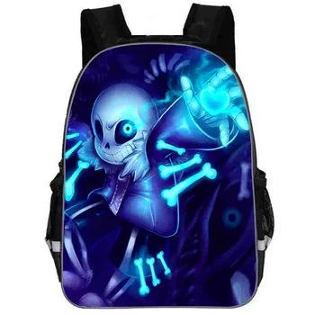 

Hot Sale Polyester Black Printing Cartoon Undertale Backpack for Boys Schoolbag Kids School Bags for Children Book Bag mochilaS