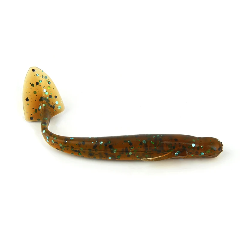 ARDEA 10pcs Soft Silicone Fishing lure Worm Bait Wild Stick Lures Worm Lures Soft Tackle Carp bass Pesca Lures Trout winter bait