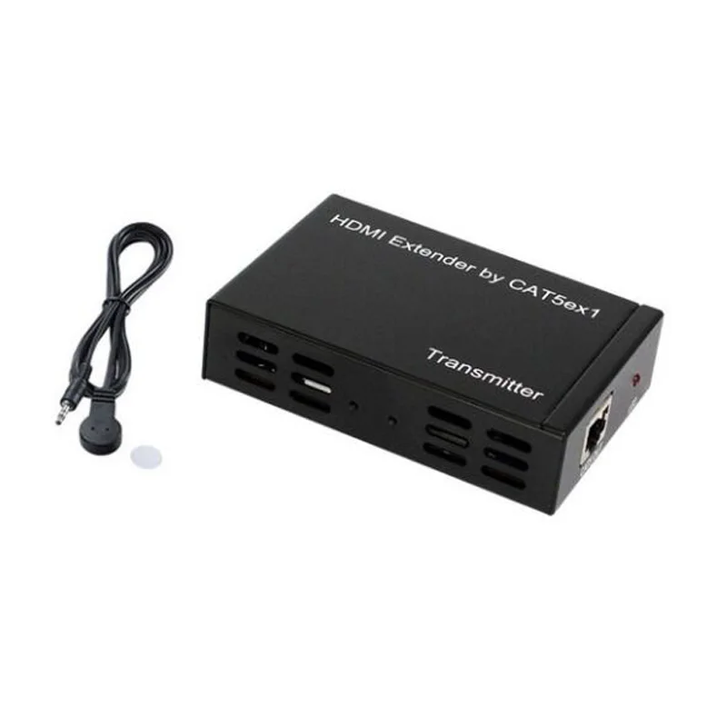Transmitter Only 100 м HDMI удлинитель повторитель петли 1080P по одному Cat5e/6 HDCP стандарт IR Pass RJ45 IP сеть с широким ИК по TCP/IP IR Pass - Цвет: Transmitter Only