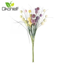 5 головок искусственный цветок шар поддельные цветы для домашнего стола украшение цветок украшение для украшения свадебной вечеринки