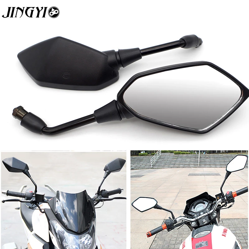 E856 Motorcycle Mirror For Cb1000r Retrovisor De Moto Ducati Scrambler Benelli Tnt 125 Honda Vfr 800 Er6f Motor Spiegels Royal Side Mirrors Accessories Aliexpress