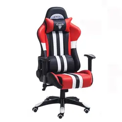 Роскошный качественный A-NOX геймер кресло Giovanni для подлокотник для офисного кресла для ног компьютер Cadeira можете лежать Сталь поворот