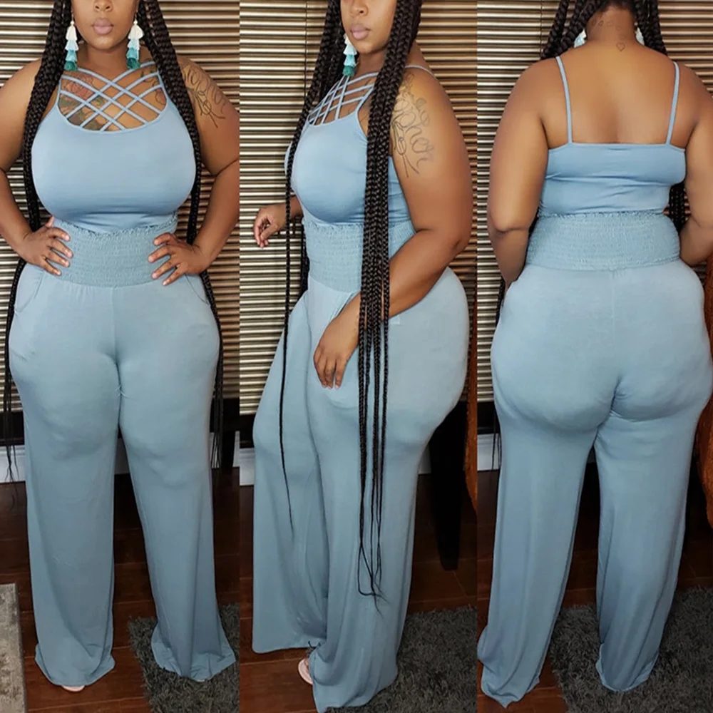 

Two Piece Ladies Clothing Set Sleeveless Summer Plus Size Women Tracksuit Clothes Outfits Set Large Size Female Clothing D30