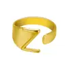 Gold Initials Z