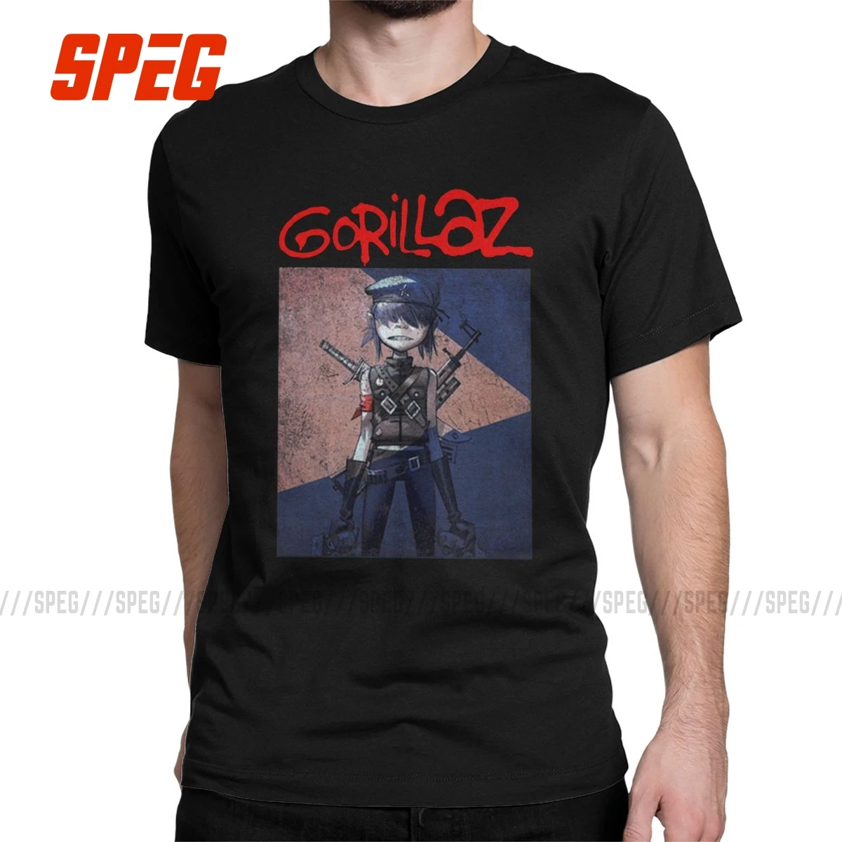 Timothee Chalamet Gorillaz Men T Shirt 