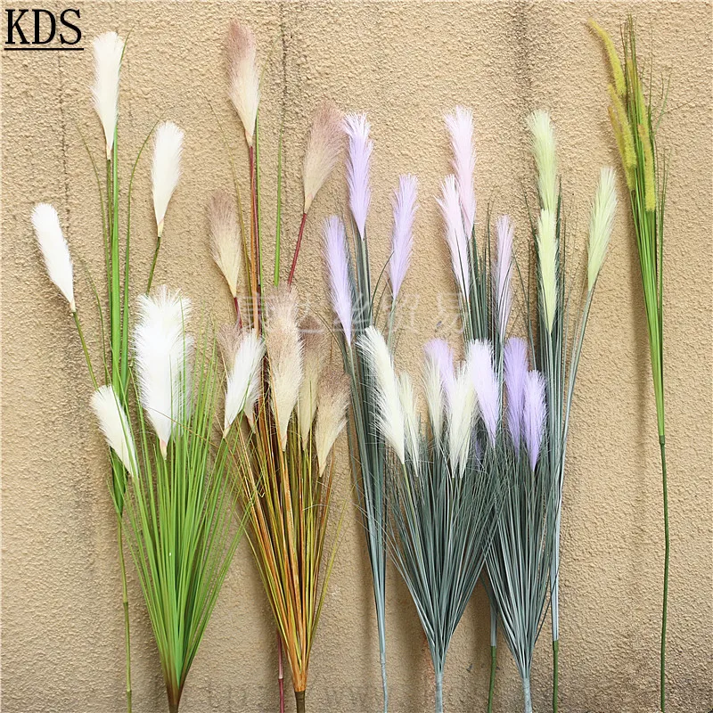 

Manufacturers Direct Selling INS Northern European-Style Model Reed Setaria Simulated Green Plants Single Stem Plastic Onion Fak