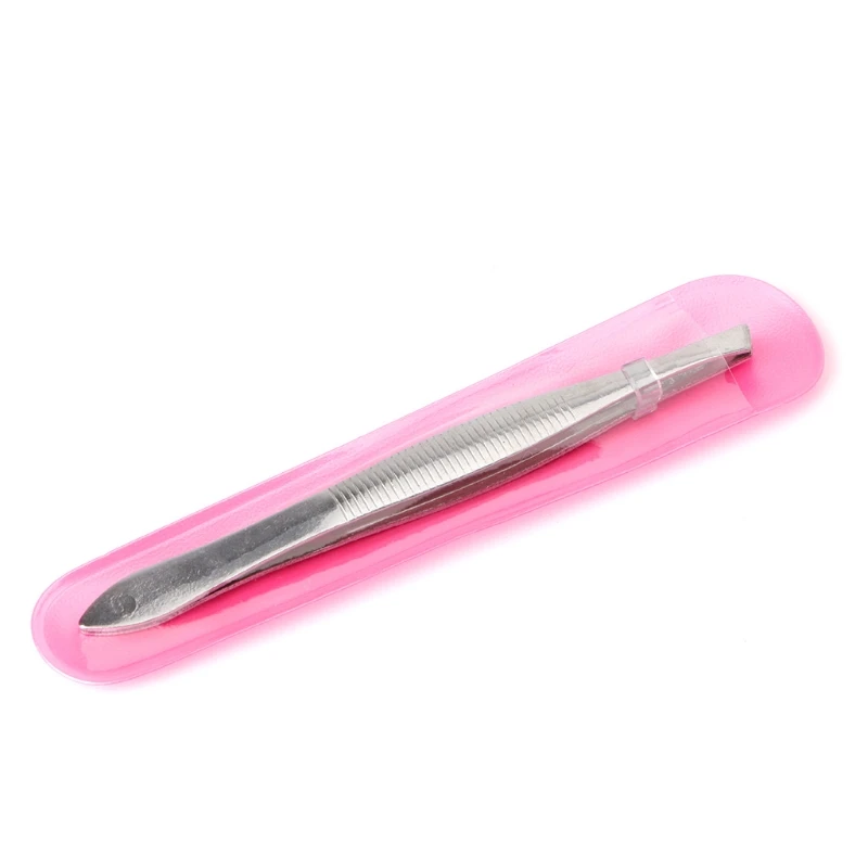 

Professional Beauty Girls Stainless Steel Tips Eyebrow Hair Removal Tweezers New