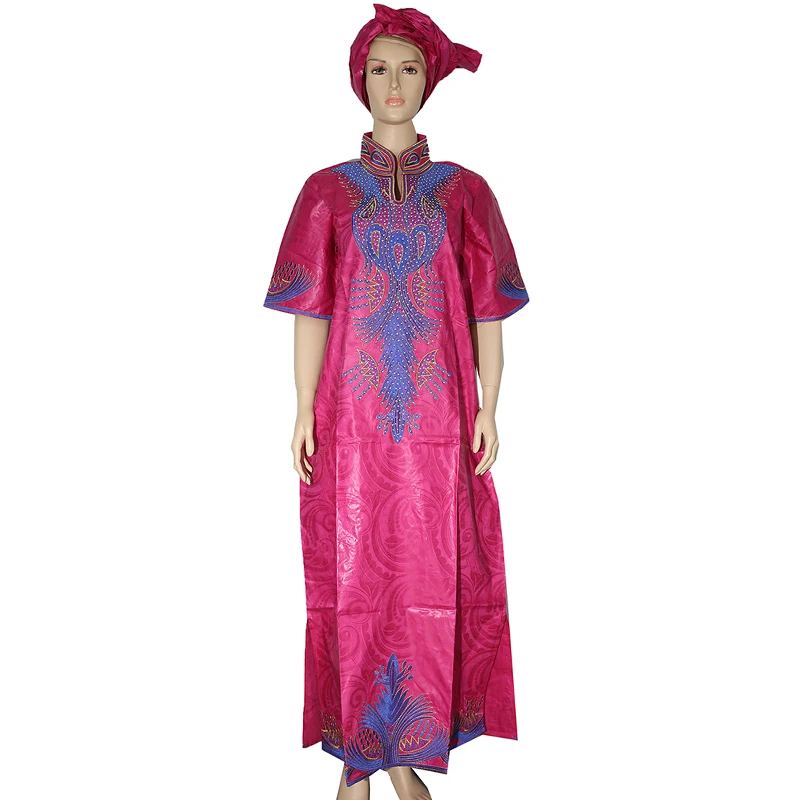 MD 2019 платья для женщин вышивка длинное платье африканские дамы Дашики Платье с ASO