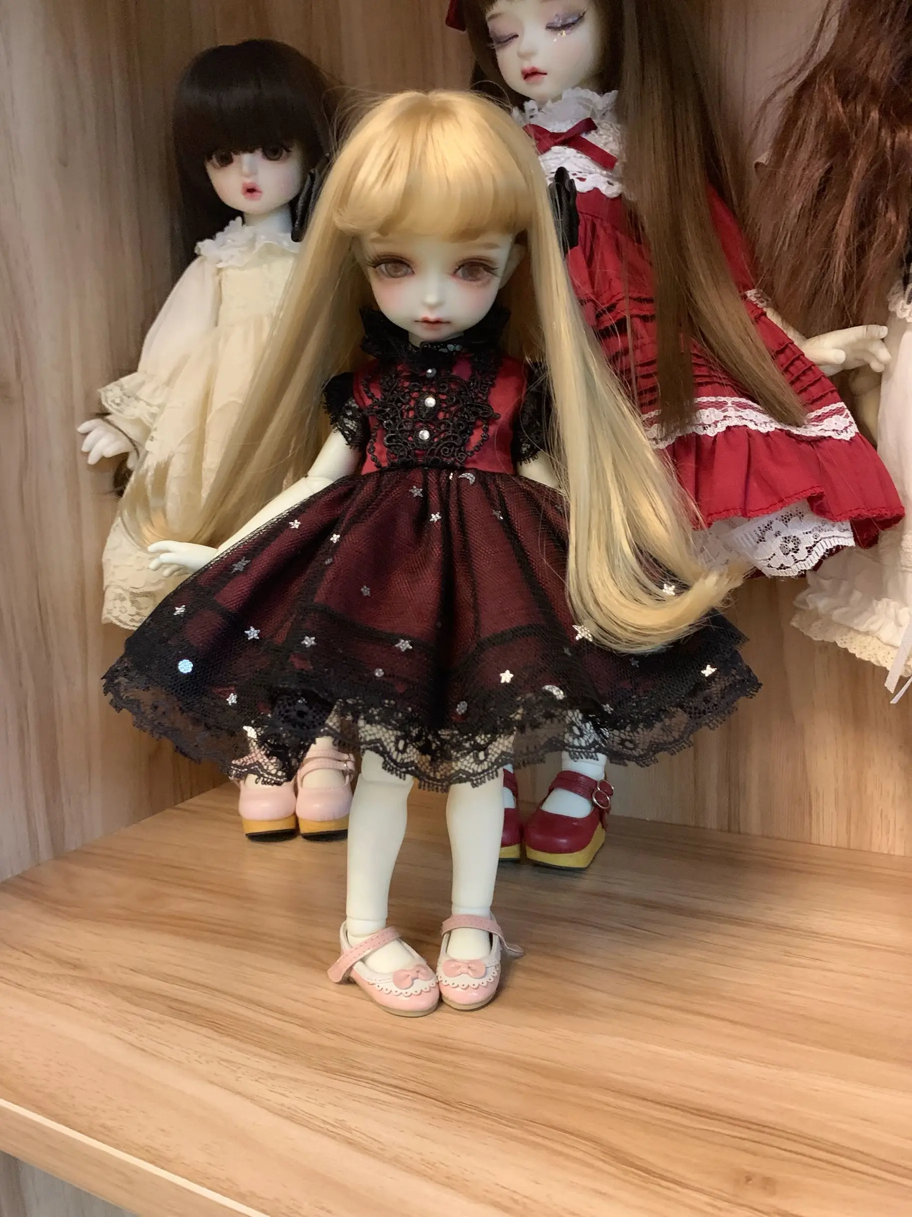 Модная Одежда для кукол наряд вечернее платье Лолита для 1/3/1/4 1/6 BJD кукла вечерние кукла