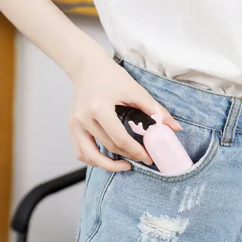 

Foldable Desk Handheld Mini Pocket Fan with LED Light Mobile Phone USB Charger