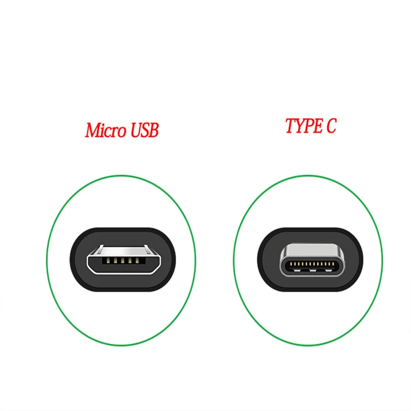 Оригинальный кабель Xiaomi micro USB / Type C для быстрой зарядки и передачи данных Redmi 4X 4a 5a