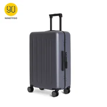 NINETYGO 90FUN легкий чемодан в алюминиевой раме, PC Спиннер, колесо для переноски багажа, 20 дюймов, 24 дюйма, для путешествий и отдыха