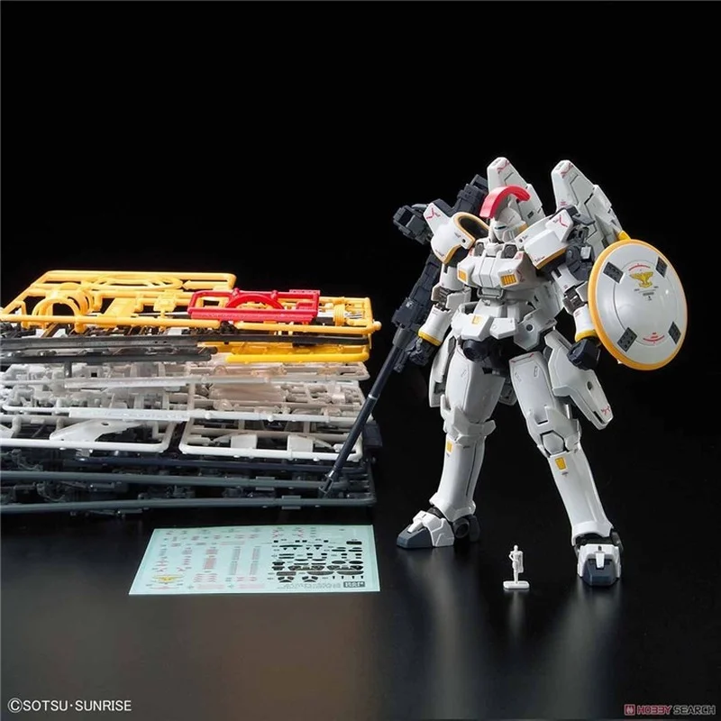 Bandai Gundam Model Kit Anime Figure RG 28 1/144 OZ-00MS Tallgeese EW Genuine Gunpla Model Action Toy Figure Toys for Children