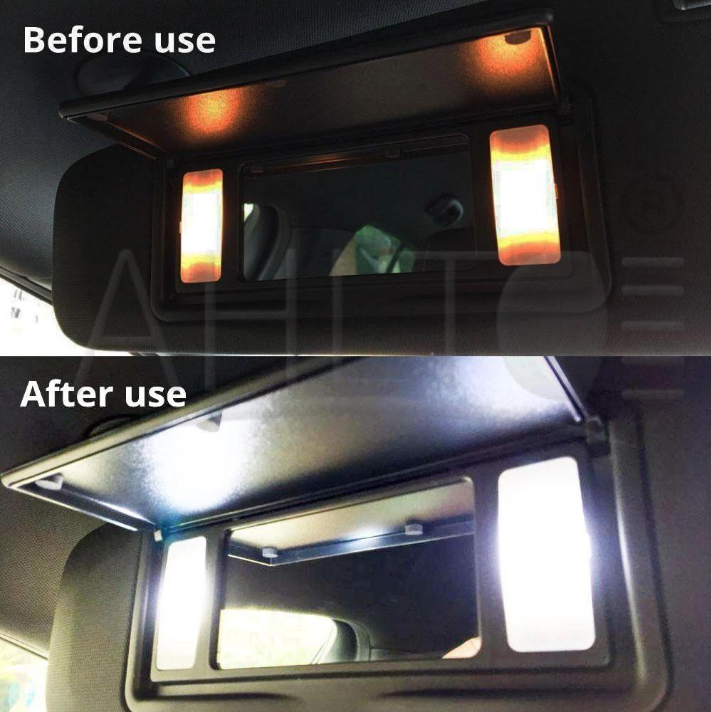 2 шт. белый потолочная лампа LED C5W C10W 5050 9SMD 36 мм/39 мм/41 мм DC12V Автомобильный