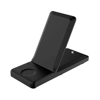 

Wireless Charger Foldable 3 in 1 Fast Wireless Charging Stand Charging Dock Organizer Phone Holder Phone Charger for Samsung
