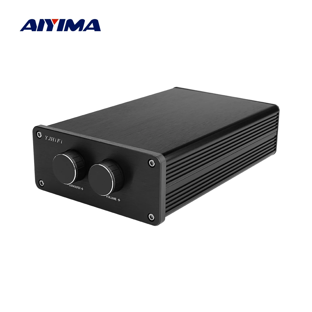 Усилитель сабвуфера AIYIMA TAS5630 600 Вт монозвуковой усилитель OPA1632DR TL072 цифровой