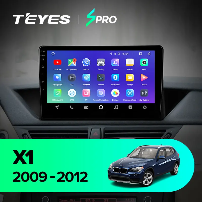 TEYES SPRO Штатная магнитола для БМВ Х1 E84BMW X1 E84 2009-2012 Android 8.1, до 8-ЯДЕР, до 4+ 64ГБ 32EQ+ DSP 2DIN автомагнитола 2 DIN DVD GPS мультимедиа автомобиля головное устройство