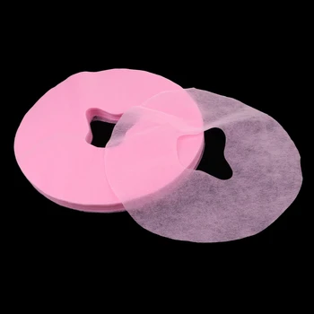 

100 Pieces Disposable Massage Face Cushion Covers Headrest Cradle Sheet for Massage Tables & Massage Chairs, Ultra Soft