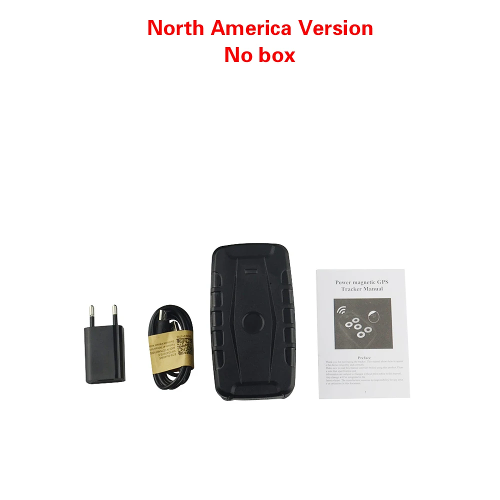 4G LTE 10000 мАч 120 дней в режиме ожидания LK900B-4G Автомобильный gps локатор удаленный мониторинг GSM GPRS устройство слежения за транспортным средством оповещение о превышении скорости - Цвет: No box North America