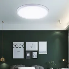 

Ultra Thin LED Ceiling Light Surface Mounted Panel Lighting 24W 28W 38W 48W Kitchen Bedroom Living Room 110V 220V
