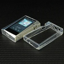 Para iriver astell & kern a & norma sr25 tpu macio capa protetora da pele com protetor de tela frontal e traseira vidro temperado