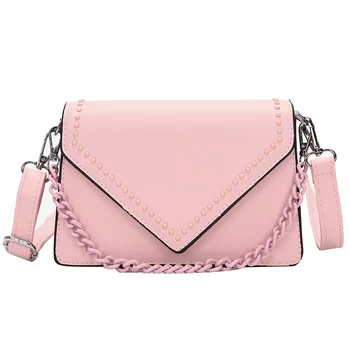 

2020 New Luxury Brand Solid Women Shoulder Bag Chian Evening Cluths Bag Crossbody Messenger Handbag