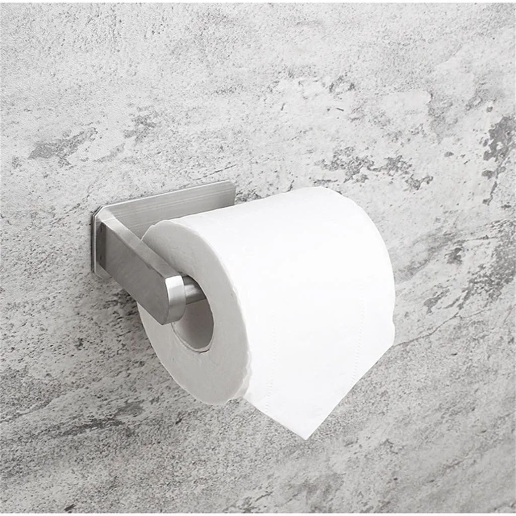 Настенный держатель для туалетной бумаги, самоклеящийся держатель для туалетной бумаги, держатель для туалетной бумаги на стену, бесшовный высококачественный держатель из нержавеющей стали