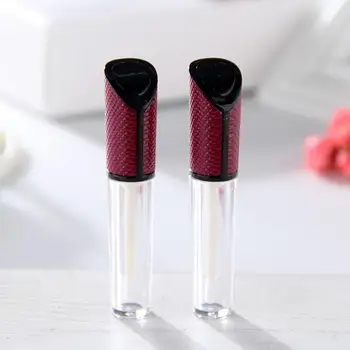 

1 Pcs 6 ML Red Fish Scale Lip Gloss Tube Beveled Lipstick Separated Empty Bottle Cosmetic Packaging Container