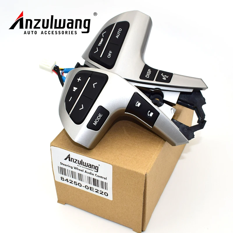 Bluetooth-переключатель рулевого колеса ANZULWANG для Toyota Highlander 84250-0E220