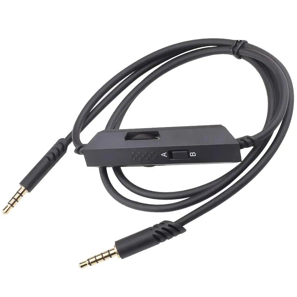 Replacement Aux Stereo Audio Cable Extension Music Cord Wire Line for Logitech G933 G633 G635 G935 Gaming Headsets Headphones
