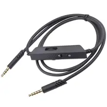 Replacement Aux Stereo Audio Cable Extension Music Cord Wire Line for Logitech G933 G633 G635 G935 Gaming Headsets Headphones