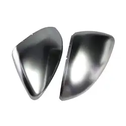 Новые 1 пара матовый хром заднего вида боковые защитные колпачки для зеркала для гольфа 7 MK7 Lamando Touran