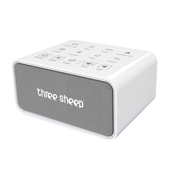 

Three Sheep White Noise Sleep Therapy Machine, Sleep Sound Machine, Baby Sleep Machine Rechargeable with Full Press Key-Press, M