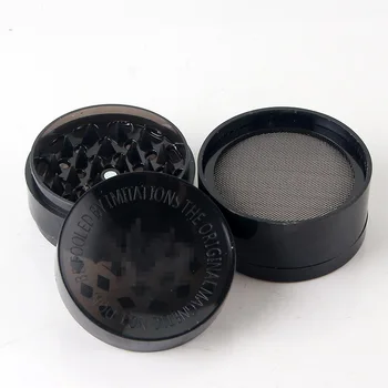 

SWSMOK 3 Layers Herb Tobacco Spice Grass Grinder Smoke Crusher Hand Crank Muller Mill Pollinator Smoking Accessories