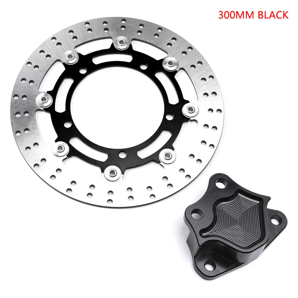 

300mm Motorcycle Aluminum Brembo H4 Caliper Brake Connector Floating Brake Disks Set for Yamaha Xmax 300 2016-2018