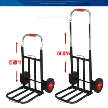 

Load King folding luggage cart trolley portable shopping cart trolley trailer trolley small cart