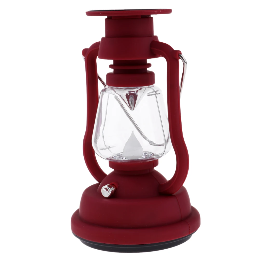 

Portable Solar Powered LED Camping Lantern Outdoor Fishing Night Light Emergency Lamp