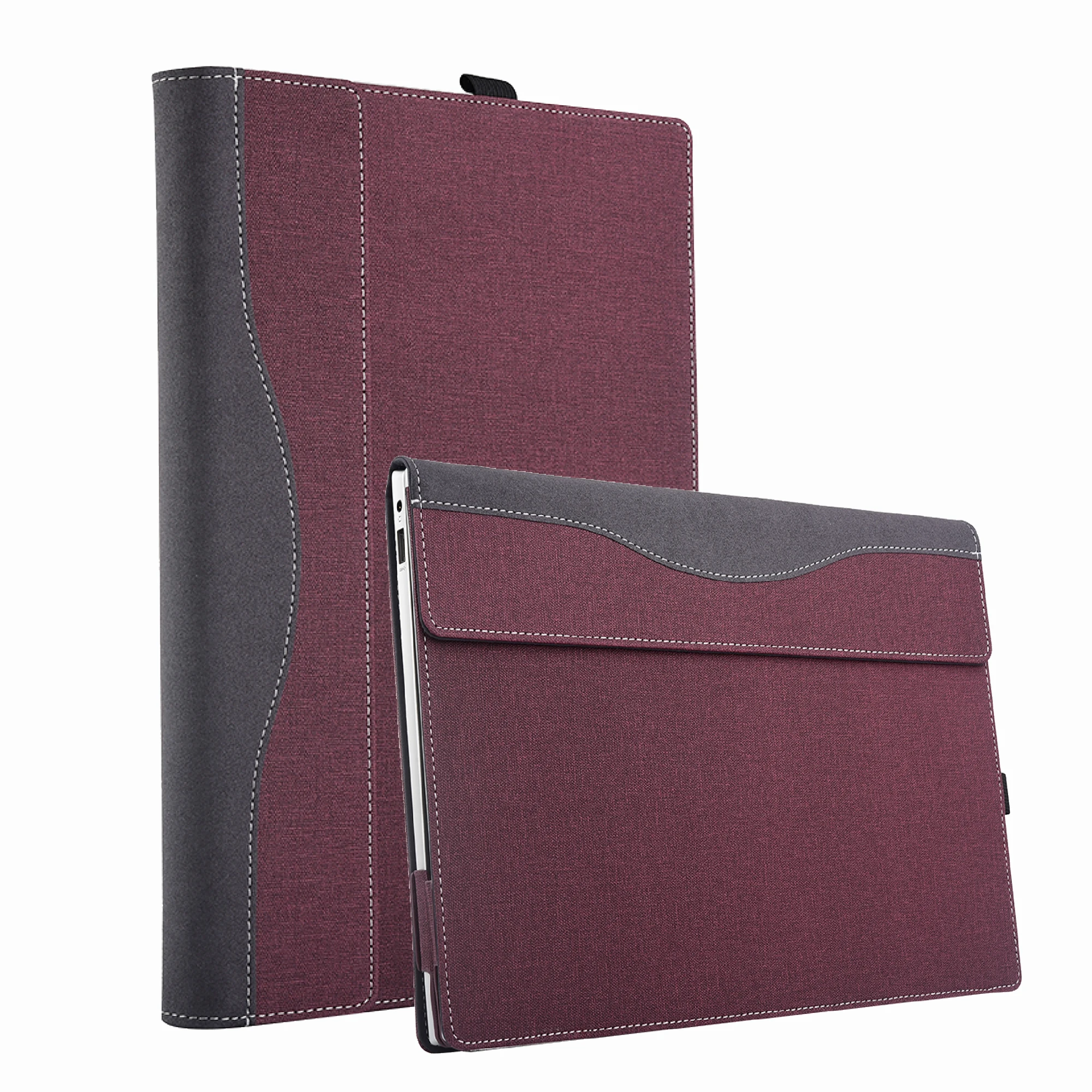 Portátil para Lenovo Yoga Magro Prox 14iah7 14.5 Polegada 2023 Nova Yoga Pro 14s Iah7 Unissex Retalhos Couro do Plutônio Capa Protetora Case do - Imagem 2