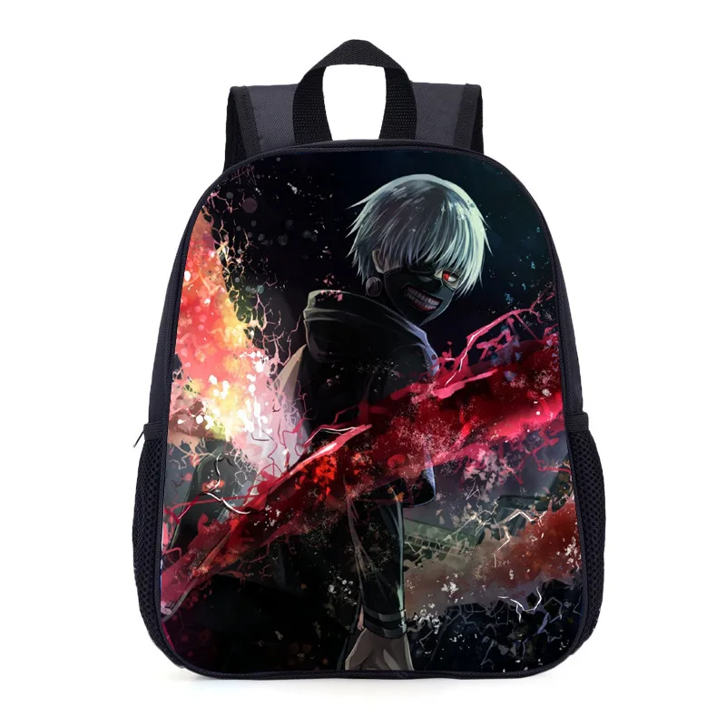 Одежда с надписью «Tokyo Ghoul школьная сумка Одежда с надписью «Tokyo Ghoul для детского сада, из вельвета, для мальчика с рисунком из аниме косплея канеки кэна, сопутствующие товары как у знаменитостей Стиль рюкзак большой основной C